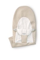 Little Pea BabyBjorn Bouncer Balance Soft-fabric-seat-beige-gray-cotton-jersey_fold